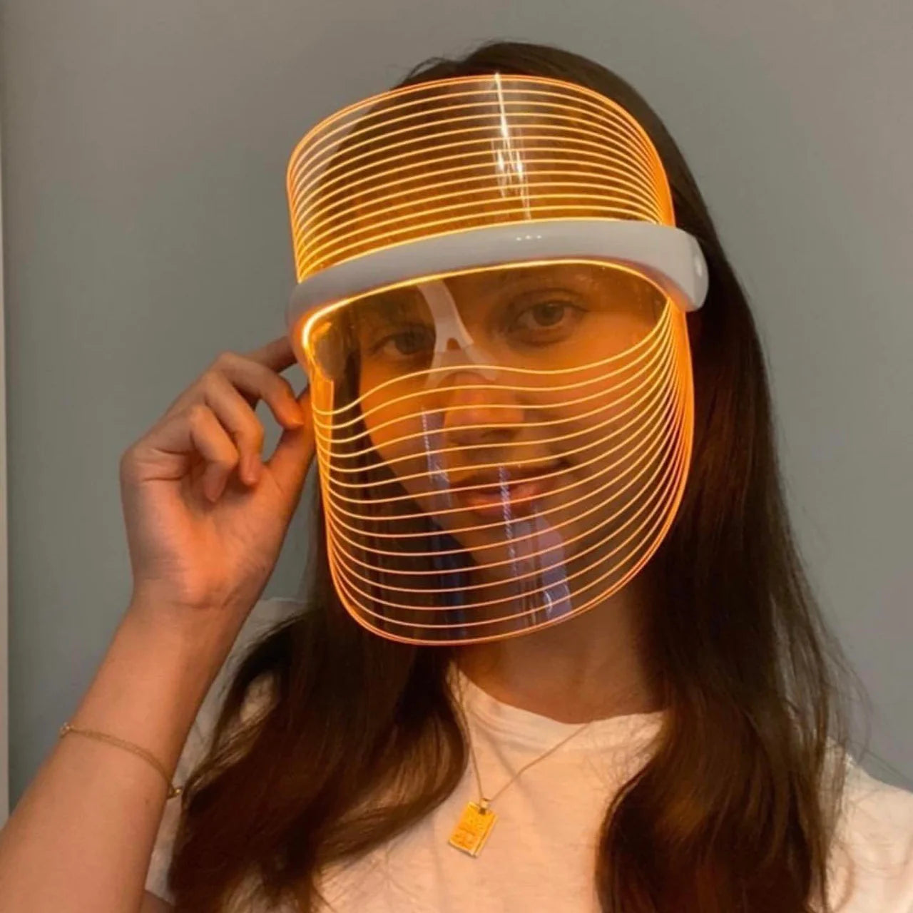 LED Light Face Mask Rejuvenation Skin Therapy Wrinkle