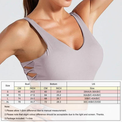 Bronte Breathable Fitness Shockproof Sports Bra