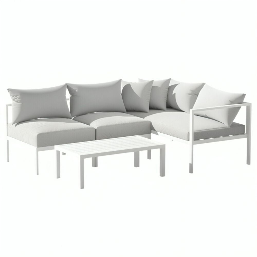 Bella 4-Seater Aluminium Outdoor Sofa