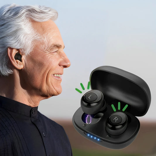 Rechargeable Hearing Aid With Bluetooth