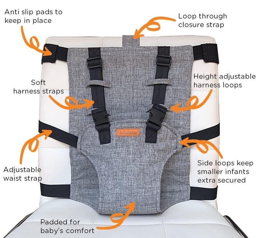 Portable Travel Harness Safety Chair Accessory For Baby & Toddler
