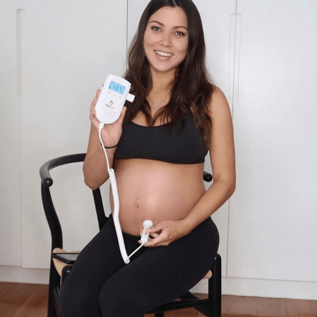Portable Fetal Ultrasound Heart Beat Monitor