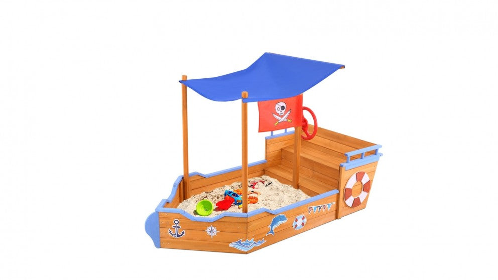 Children's Boat Sandpit