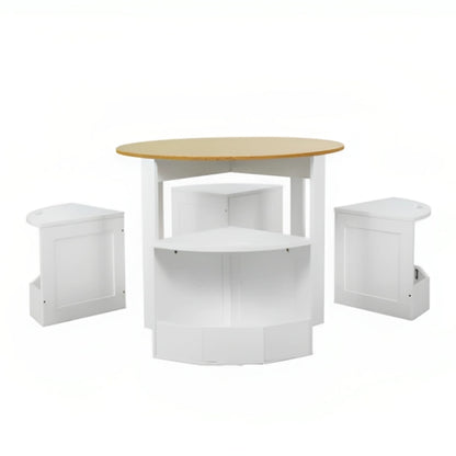 Children's Table & Chairs Set With Storage